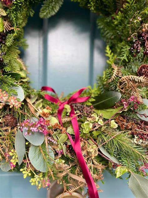 Diy Luxury Christmas Wreath Making Kit Irish Winter Walks” The