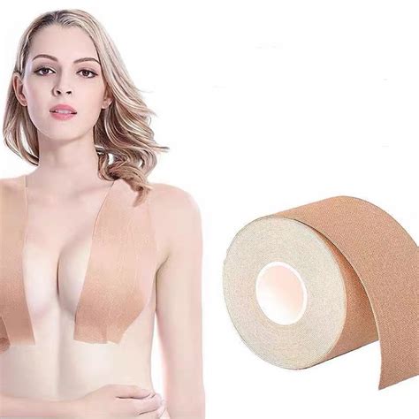 Suti Rolo Adesivo Levanta Peito Seio Fita Invis Vel Boob Tape Shopee