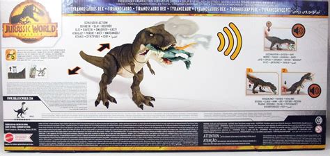 Jurassic World Dominion Mattel Thrash N Devour Tyrannosaurus Rex