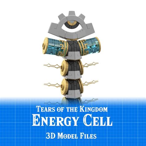 Tears Of The Kingdom Zonai Energy Cell 3d Model Files Etsy