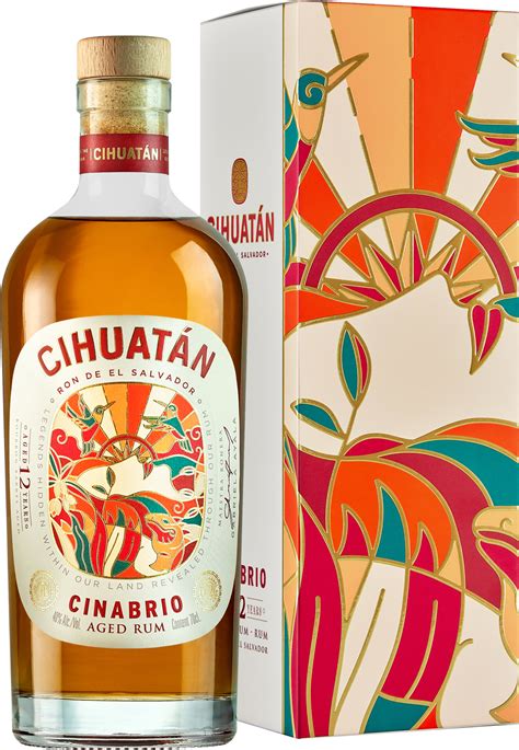 Cihuat N Cinabrio Year Old Dark Rum Bondston