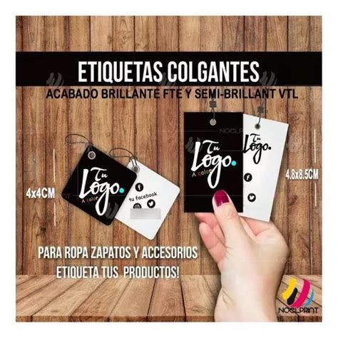 Etiquetas Colgantes Para Ropa Personalizadas 1000 Piezas