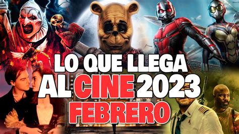 Estrenos De Cine Febrero 2023 L Peliculas Mas Esperadas Youtube