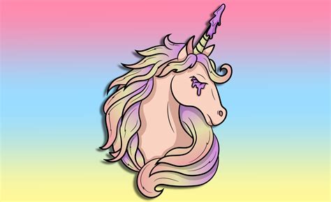 Cute Creepy Kawaii Pastel Goth Unicorn Graphic By Unlimited Art