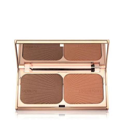 Charlotte Tilbury Пудровый хайлайтер FILMSTAR BRONZE & GLOW (MEDIUM TO ...