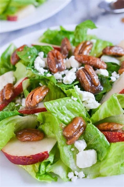 Candied Pecan Pear Salad Pear Salad Candied Pecans Salad