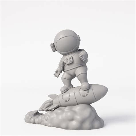 Stl File Astronaut 🧑‍🚀・design To Download And 3d Print・cults