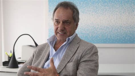 Scioli Vuelve A Hacer Campaña Por Las Sad En El Fútbol Argentino Noticias