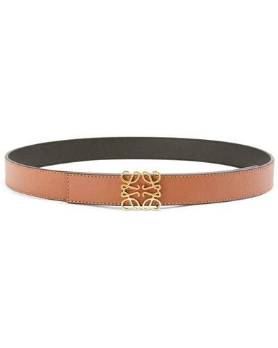 White Loewe Belts For Women Lyst