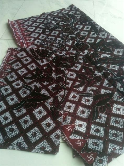 Kain Batik Brebesan Motif Sidamukti Bunga Bahan Batik Pria Wanita