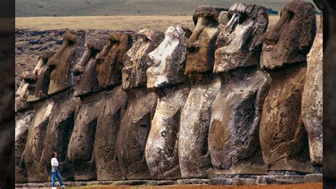 Easter Island (Rapa Nui) and its famous Moai statues