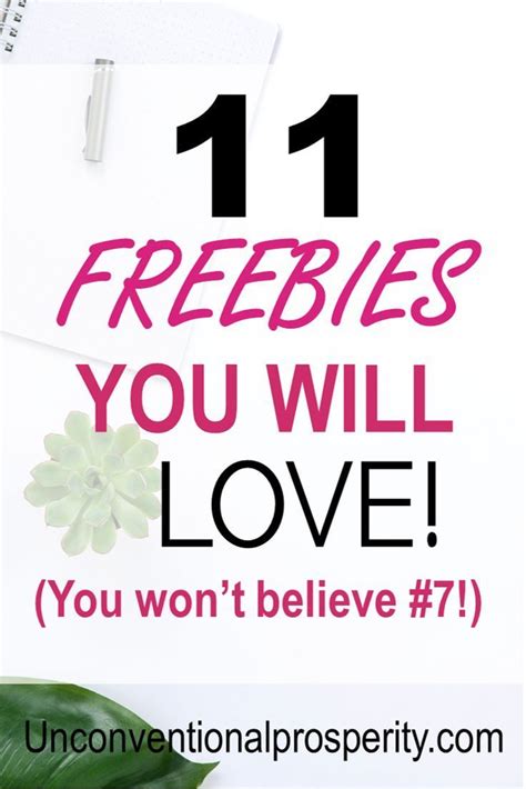 Everyone Loves Free Stuff Freebie Lovers Will Enjoy These Freebies