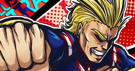 My Hero Academia: 10 Great Pieces Of All Might Fan Art You Need To See