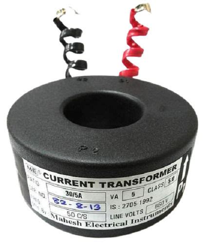 Sturdy Construction Copper Core Single Phase Ring Current Transformer