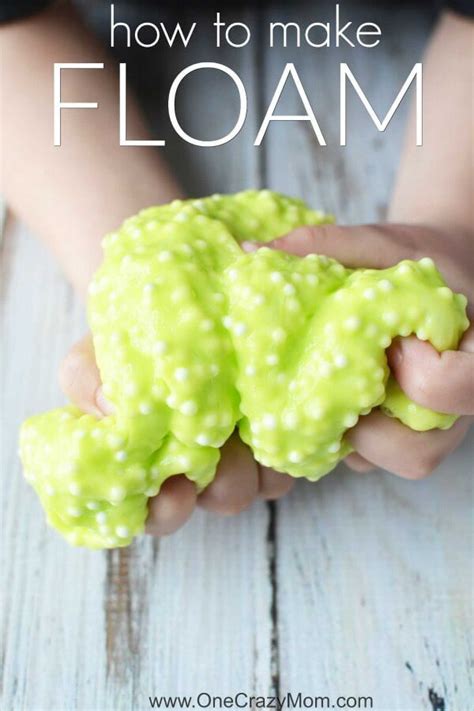 How To Make Floam Easy Floam Slime Recipe The Kids Will Love