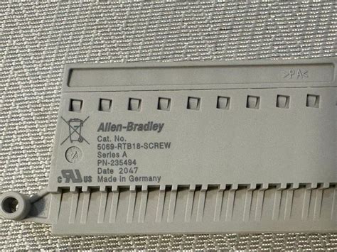 5069 RTB18 SCREW 2020 2022 New Allen Bradley SER A Compact 5000 18