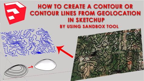 How To Create Contours In Sketchup Sketchup Geolocation Sandbox