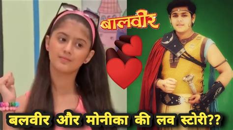 Baal Veer And Monika True Love Baalveer Aur Monika Love Story