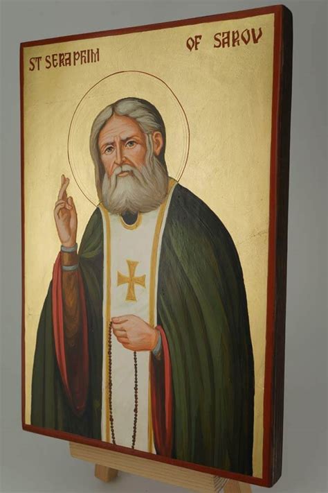 Saint Seraphim Of Sarov Icon Orthodox Icons Blessedmart