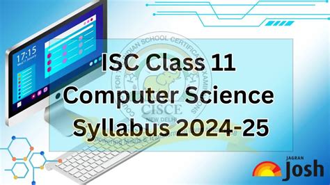 Isc Class 11th Computer Science Syllabus 2024 25 Download Class 11