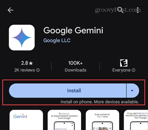 Our Guide To The Official Google Gemini App