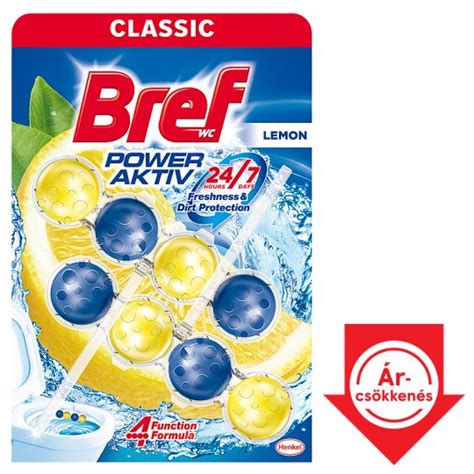 Bref Power Aktiv Lemon Toilet Block 2 X 50 G Tesco Online Tesco From