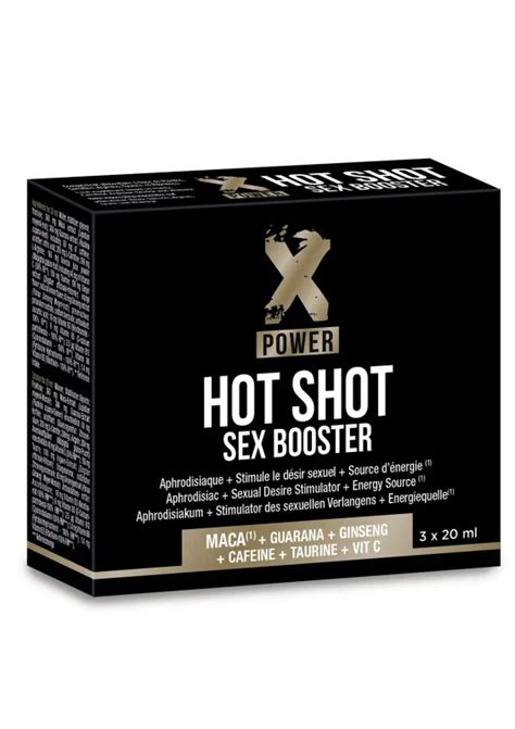 XPower Hot Shot Sex Booster Messy Sheets