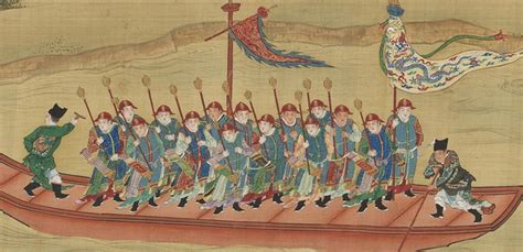 Chinese Ming Dynasty Emperor Wanli And Imperial Guards Historical Artwork Artwork Ming Dynasty