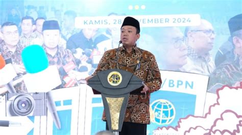 Media Gathering Kementerian Atr Bpn Menteri Nusron Terima Kasih Telah