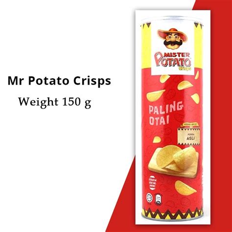 Mister Potato Crisps Original Gram Shopee Malaysia