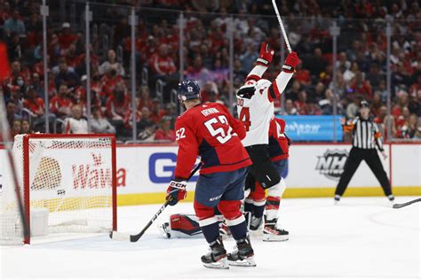 Devils cap winningest season with victory over Capitals | Reuters