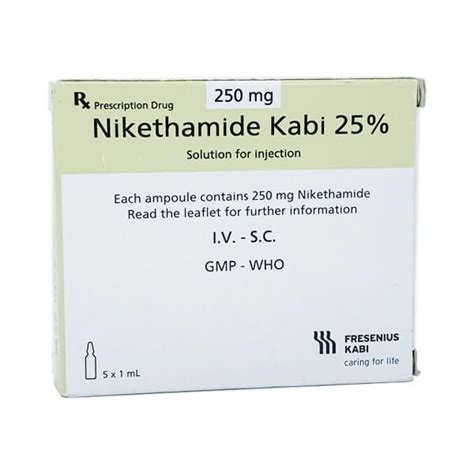 Nikethamide là gì Công dụng liều dùng cách dùng Medigo