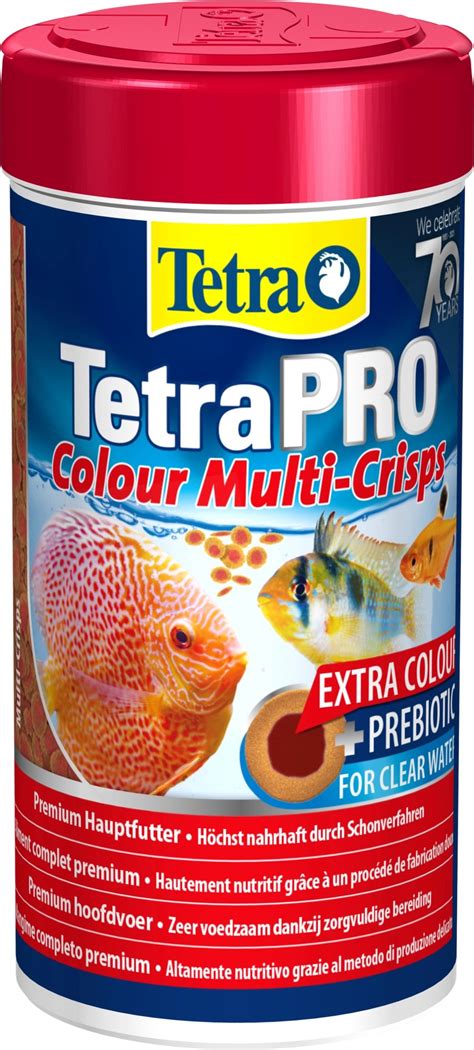 Tetra Aquarium Fischfutter Granulat Tetrapro Colour Multi Crisps Ml