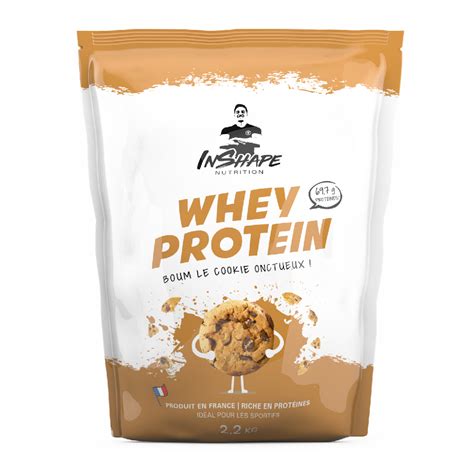 Prot Ines Whey Protein Tibo Inshape Cookie Onctueux Sachet De Kg