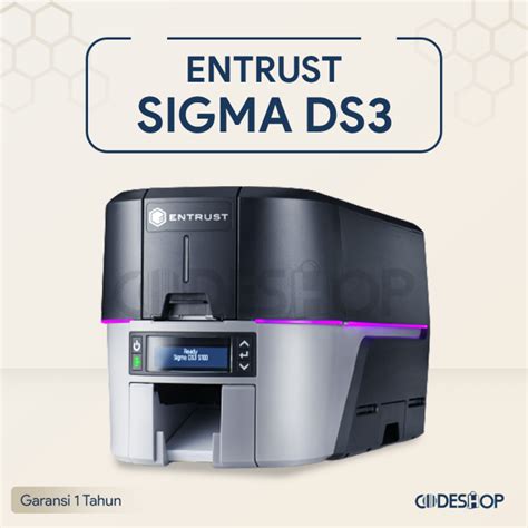 Printer Id Card Entrust Sigma Ds3 Single Side Lazada Indonesia