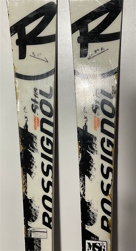 Used Rossignol 165cm SL Racing Skis With Rossignol Axial 2 150 Bindings ...