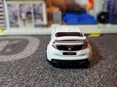 Custom Hot Wheels 2016 Honda Civic Type R Custom Wheel Swap With Real Riders Tires Etsy