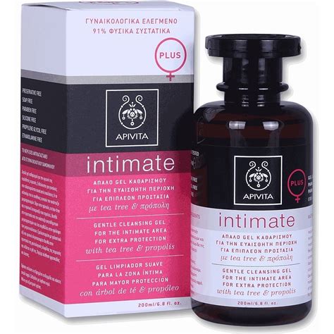 Apivita Intimate Plus gel íntimo con Árbol del té y Propóleo 200ml