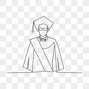 Study Abstract Line Drawing Graduates PNG Vector PSD And Clipart