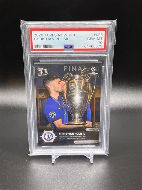 2020 21 Topps Now 085 Christian Pulisic Uefa Champions Chelsea Usmnt