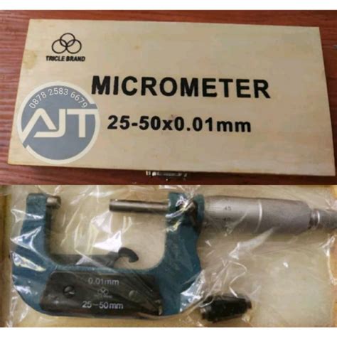 Jual Micrometer Out Side X Mikrometer Luar Alat Ukur Micro