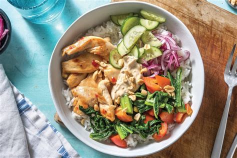 Sweet Chilli Chicken Rice Bowl Recipe | HelloFresh