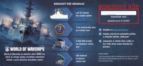 Bonusový kód do hry World of Warships v hodnotě 800Kč Kuma cz