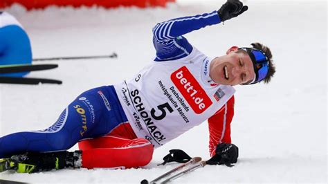 Combiné nordique après son podium en coupe du monde Laurent