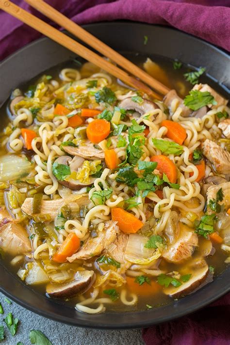 Asian Chicken Noodle Soup Cooking Classy