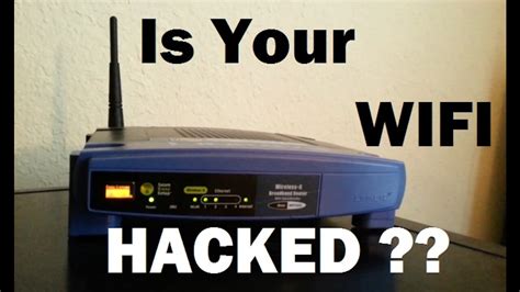 how to know if your wifi is hacked