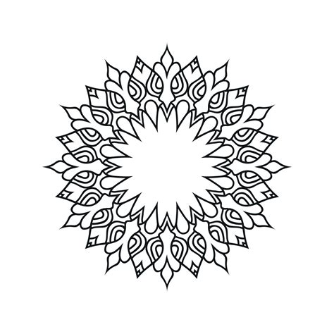 Flower Mandala background design vector illustration 19584231 Vector ...