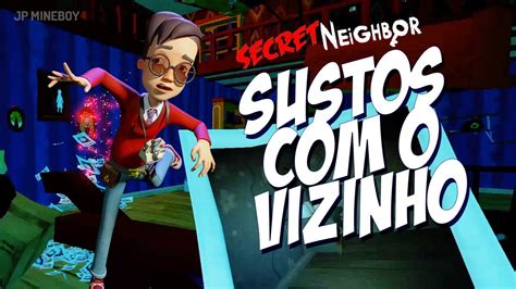 TENTE NÃO SE ASSUSTAR O VIZINHO JOGO DO VIZINHO Secret Neighbor