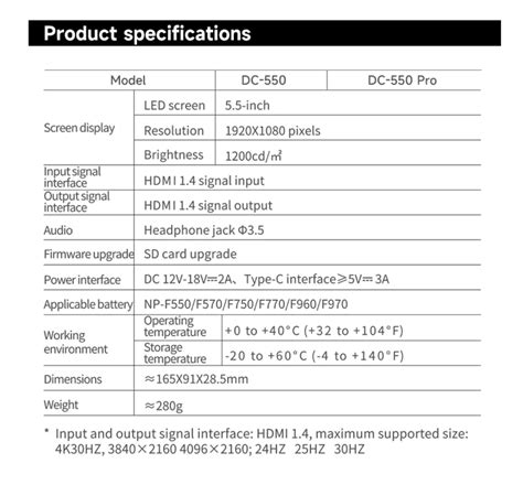VILTROX DC-550 Pro & DC-550 5.5" Portable HD Monitors - Newsshooter