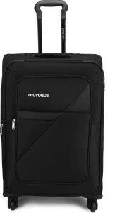 Provogue A W Black Tpg Expandable Check In Suitcase Inch Black